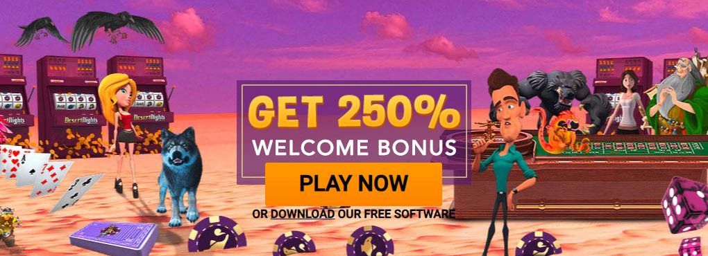 15 Free Spins at Desert Nights Casino