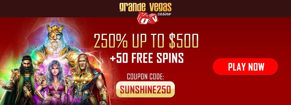 Welcome Bonus at Grande Vegas Casino